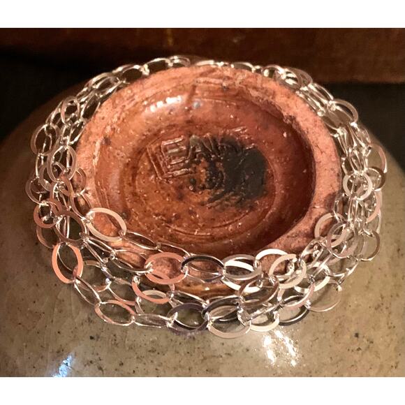 Prochain Sterling Silver 5 Strand Link Bracelet - Picture 1 of 4